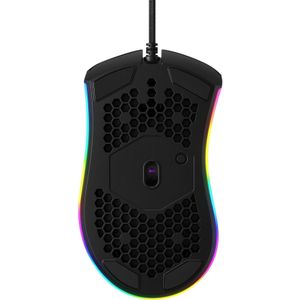 Niceboy ORYXM6662 (Bedraad), Muis, Zwart