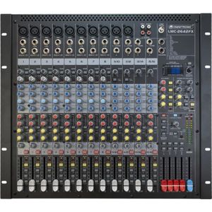 Omnitronic LMC2642FX USB MIXER, Mengtafel, Zwart