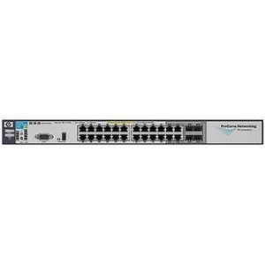 HPE ProCurve Schakelaar 3500 yl 24G PW (24 ports), Netwerkschakelaar, Grijs