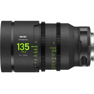 Nisi 135mm ATHENA PRIME Full Frame Cinema Lens T2.2 (E Mount), Objectief