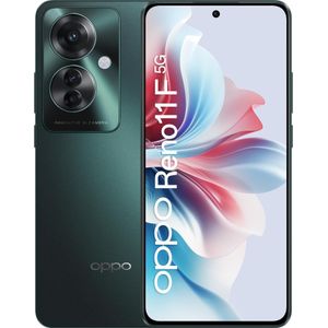 OPPO Reno 11 F (6,7"") Dual SIM Android 14 USB Type-C Groen (256 GB, Palmgroen, 6.70"", Dubbele SIM, 64 Mpx, 5G), Smartphone, Groen