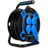 K-Trommel - Verlengkabel - 25m - Slagvast Kunststof - IP 44