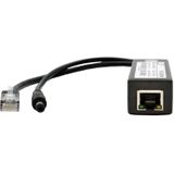 Exsys - EX-60320 - PoE+ Splitter - 10/100Mbps - 12VDC/24W