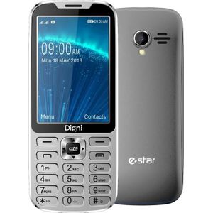 Estar - Digni Call 4G - Mobiele Telefoon - Zilver - 64 MB - 3,5 inch