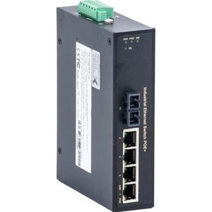 Barox PC-PIGE401C-M (4 ports), Netwerkschakelaar, Zwart