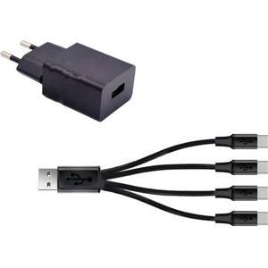 Albrecht - 29935 - Walkietalkie - Met 4-voudig USB-oplaadkabel