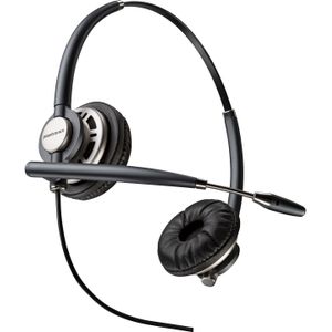 Poly EncorePro 720D with Quick Disconnect Binaural Digital Headset TAA Bedraad Hoofdband Oproepen/muziek Zwart
