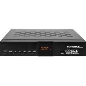 Megasat OM-20900 M, TV-ontvanger, Zwart