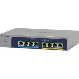 Netgear MS108UP Ultra60 (8 Havens), Netwerkschakelaar, Grijs