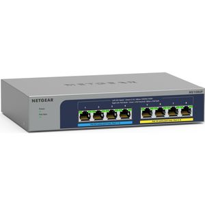 Netgear MS108UP Ultra60 (8 ports), Netwerkschakelaar, Grijs