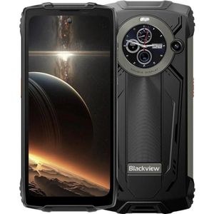 Blackview - BV8200 - Smartphone - Zwart - 256 GB - 12 GB RAM - Dubbele SIM