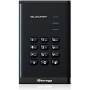 iStorage diskAshur PRO3 SSD - 4TB - Extern - USB - Zwart