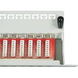EFB Elektronik - 37666.1M - Patchpaneel - Grijs - 24 RJ45-aansluitingen