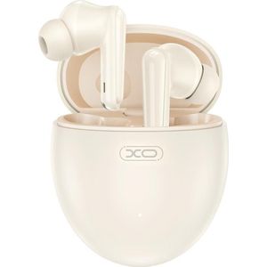 xO Bluetooth oortelefoon G26 TWS beige ANC ENC (4 h, Draadloze), Koptelefoon, Beige