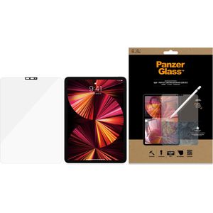 PanzerGlass CamSlider Apple, iPad Pro (2018/2020/2021) & iPad Air (2020), Gehard glas, Helder, Schermbeschermer (1 Stuk, iPad Pro 11 2022 (4e generatie)), Tablet beschermfolie