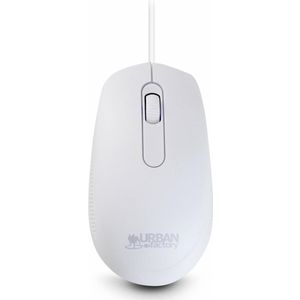 Urban Factory - Gratis - Muis - Wit - USB-A - 1200 DPI