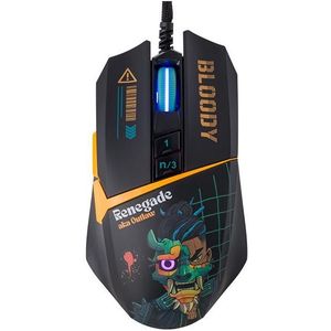 A4Tech - Bloody Renegade W63 Max - Gaming Muis - RGB - 12000 CPI - 8000 fps - 1 ms