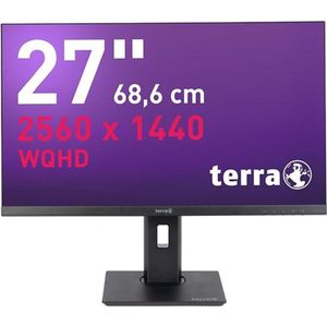 WORTMANN AG - TERRA 3030231 - Computer Monitor - Zwart - 68,6 cm (27 inch) - 2560 x 1440 Pixels - Wide Quad HD - LED