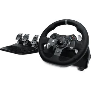 Logitech G G920 Driving Force (Xbox, PC) (PC, Xbox One X, Xbox serie X, Xbox One S, Xbox serie S), Controller, Zwart