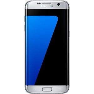 Samsung Galaxy S7 Edge (32 GB, Zilver Titanium, 5.50", Enkele SIM, 4G), Smartphone, Zilver