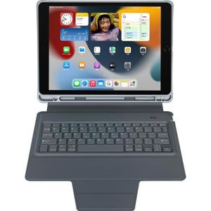 eSTUFF Folio Toetsenbordhoes iPad 10.2 DE Layout Duitse QWERZ indeling. Bluetooth 5.0-verbinding. micro, Tablet toetsenbord
