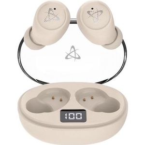 Sbox EB-TWS115 Beige (ANC, 5 h, Draadloze), Koptelefoon, Beige