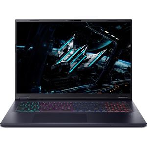Acer Predator Helios 18 AI PHN18-72-7167 Gaming-Notebook 18.0 (45,72 cm) WQXGA MiniLED Intel Core Ultra (18", 2000 GB, 32 GB, DE, Intel Core Ultra 7 255HX), Notebook, Zwart