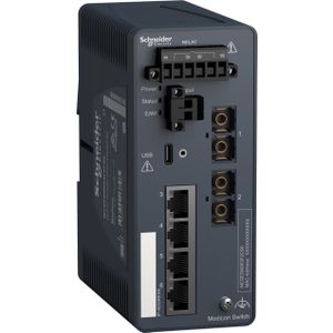 Schneider Electric MCSESM063F2CS0 (6 ports), Netwerkschakelaar