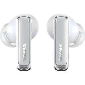 Baseus Bowie M2s Ultra Moon White (ANC, 30 h, Draadloze), Koptelefoon, Wit