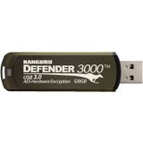 Kanguru Defender 3000 - 16 GB - USB Type-A - 3.2 Gen 1 (3.1 Gen 1) - Pet - 38 g (16 GB, USB A), USB-stick, Bruin