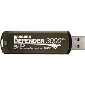 iStorage Kanguru Defender 3000 USB flash drive 16 GB USB Type-A 3.2 Gen 1 (3.1 Gen 1) Bruin