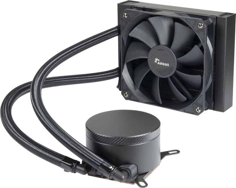 Intertech - Argus Iceman B-120 - AiO Waterkoeling - Zwart - Aluminium