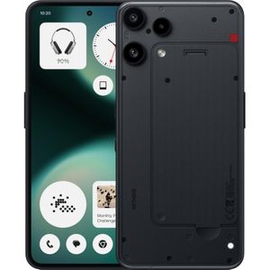Nothing Phone (3a) Lite (128 GB, Schwarz, 6.67", 50 MP, 5G (128 GB, Zwart, 6.67", Dubbele SIM), Smartphone, Zwart