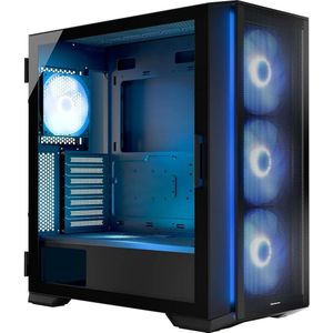 Modecom - Horizon ARGB - PC Behuizing - Zwart - Midi Tower