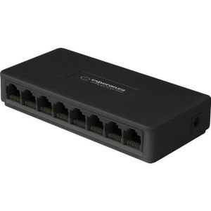 Esperanza - 8 PORT ETHERNET SWITCH 10/100 DRACO - Netwerkschakelaar