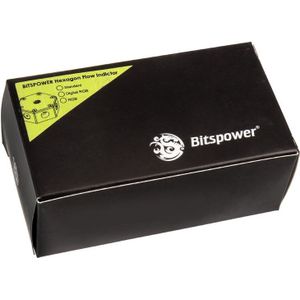 Bitspower Zeshoekige stroomindicator, Muis + Toetsenbord Accessoires, Zwart