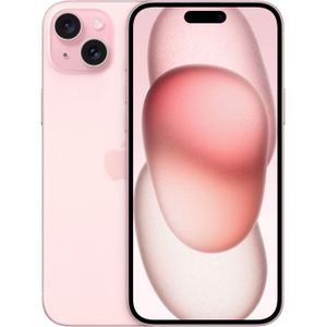 Apple iPhone 15 Plus (128 GB, Roze, 6.70"", SIM + eSIM, 48 Mpx, 5G), Smartphone, Roze