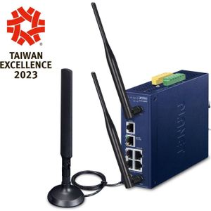 Planet Industriële 5-poorts GE LoRaWAN WLAN Gateway LCG-300W-EU, Netwerk accessoires