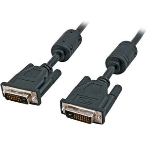 EFB Elektronik DVI monitor kabel Dual Link 20m, DVI-Digital 24+1, AWG24 (20 m, DVI), Videokabel