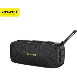 Awei Y330 zwarte luidspreker (4 h), Bluetooth luidspreker, Zwart