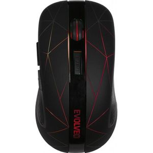 Evolveo WM430 muis Ambidextrous RF Wireless 1600 DPI (Draadloze), Muis, Zwart