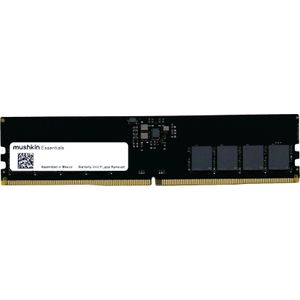 Mushkin RAM Mushkin D5 4800 16 GB C40 Essentials (1 x 16GB, 4800 MHz, DDR5 RAM, DIMM 288 pin), RAM, Zwart