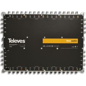 Televes Multischakelaar 43,20cm (17") 16-giets NEVO cascadeerbaar o.NT MS1716C (Multischakelaar), Satelliet accessoires