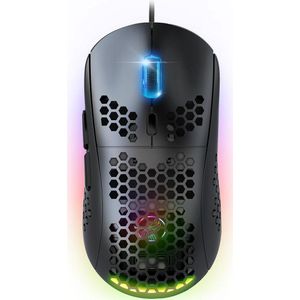 Spirit Of Gamer PRO-M4 DONKER (Bedraad), Muis, Zwart