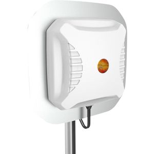 Poynting GSM antenne 8dbi dwars gepolariseerd Flatpatch LTE antenne XPOL-16 IP65 5m (4G, 2G, 3G), Netwerkantenne