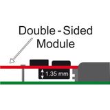 Delock - PCI Express x1 Slot - Storage Controller - Zwart - Voor M.2 NGFF-modules