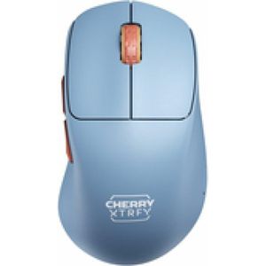 Cherry - M64 - Draadloze Gamingmuis - Blauw - Ergonomisch Ontwerp