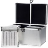 MediaRange - Archiveringskoffer - Geschikt voor 200 Datadragers - Antistatisch Vlies