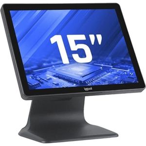 Iggual Alles-In-Einem TPV AIO 15" N100 4GB 128GB 8USB W10IOT 15" Intel N100 4 GB RAM 128 GB SSD, PC