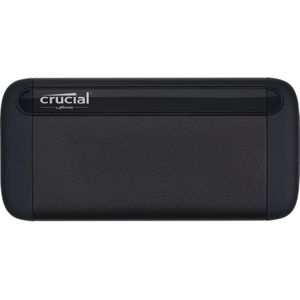 Crucial X8 (0.50 TB), Externe SSD, Zwart